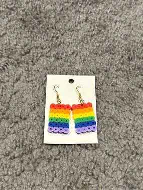 Rainbow earrings